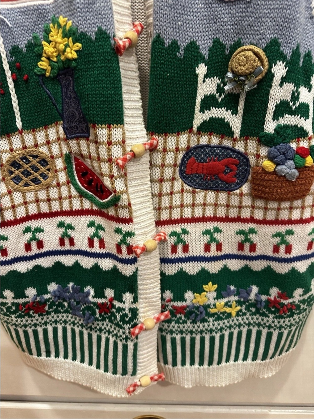 Vtg Susan Bristol Short Sleeved Summer Sweater Lots Of Detail
S/M - Picture 5 of 6